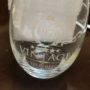 1970 vine glass
